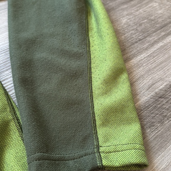 Patagonia men’s large pullover half zip long sleeve shirt green - Picture 3 of 8